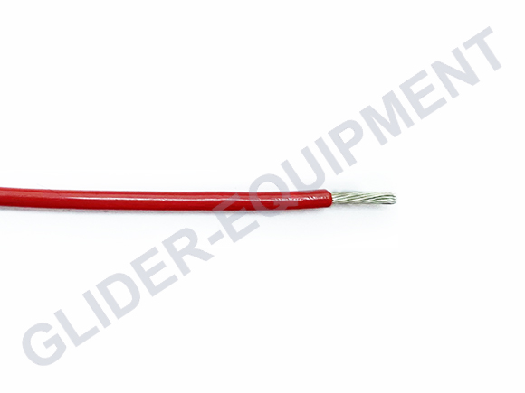 Tefzel wire AWG16 (1.43mm²) red [M22759/16-16-2]